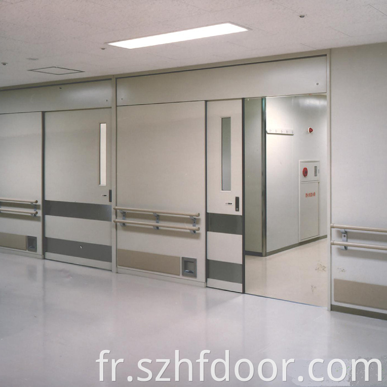 Hospital protective door